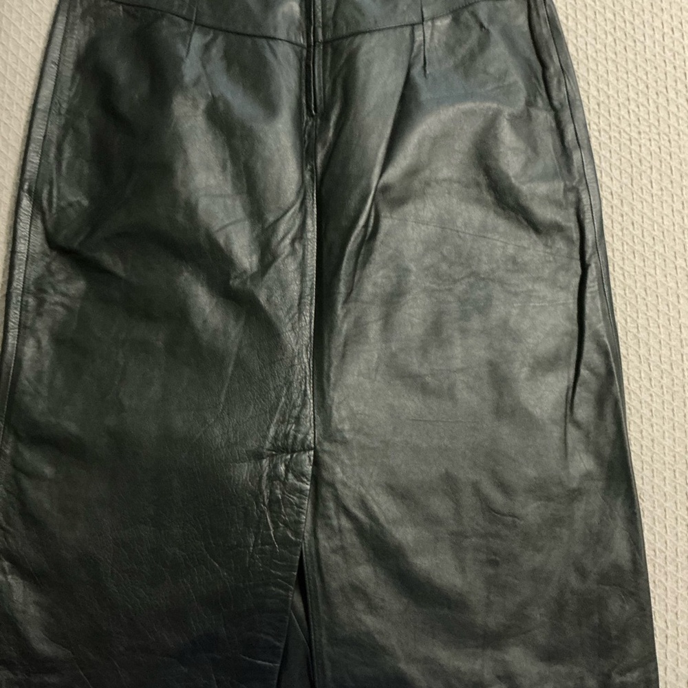 Wilson Leather long skirt, Bra and Vest